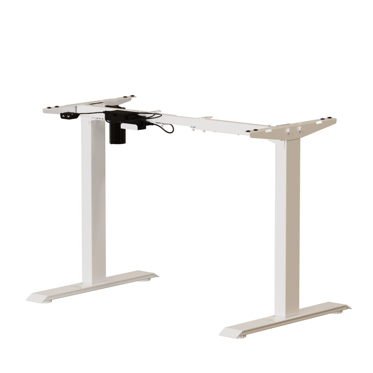 Mesa com Regulagem de Altura Elétrica Misch Branca + Tampo 160cm